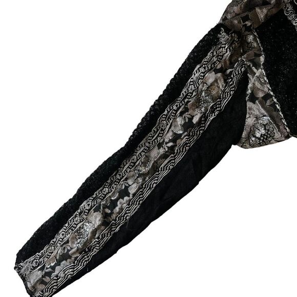 Sandy Starkman Black White Metallic Blazer - Picture 6 of 10